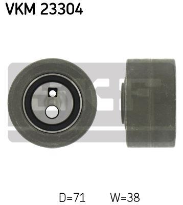 Galet enrouleur de courroie de distribution SKF ref. VKM 23304